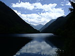 九寨沟的山和水