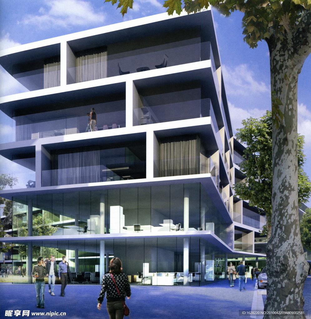 建筑设计效果图资料