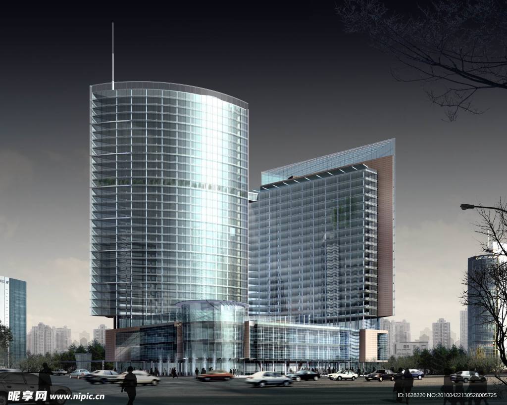 建筑设计效果图资料