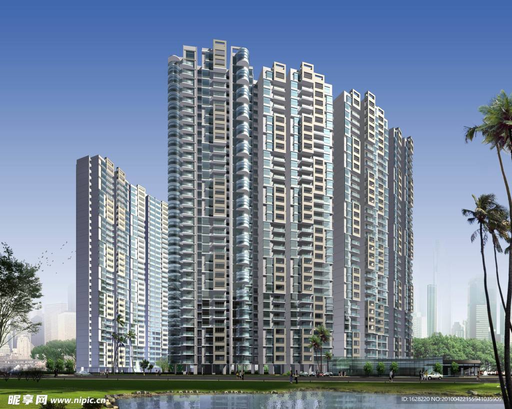 建筑设计效果图资料