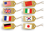 国旗吊牌