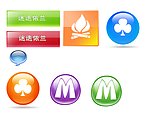水晶图标