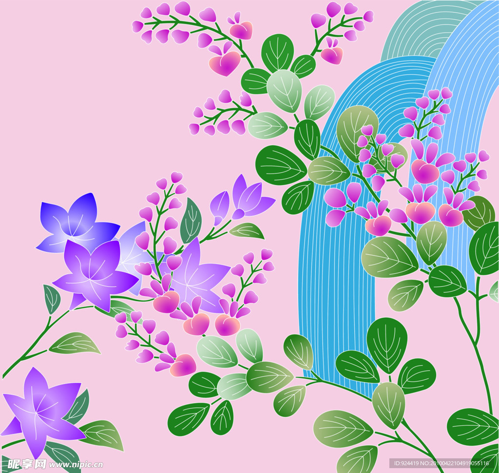 花开灿烂