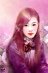 画集 动漫 手绘 美女