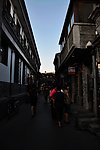 后海胡同黄昏