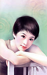 画集 动漫 手绘 美女
