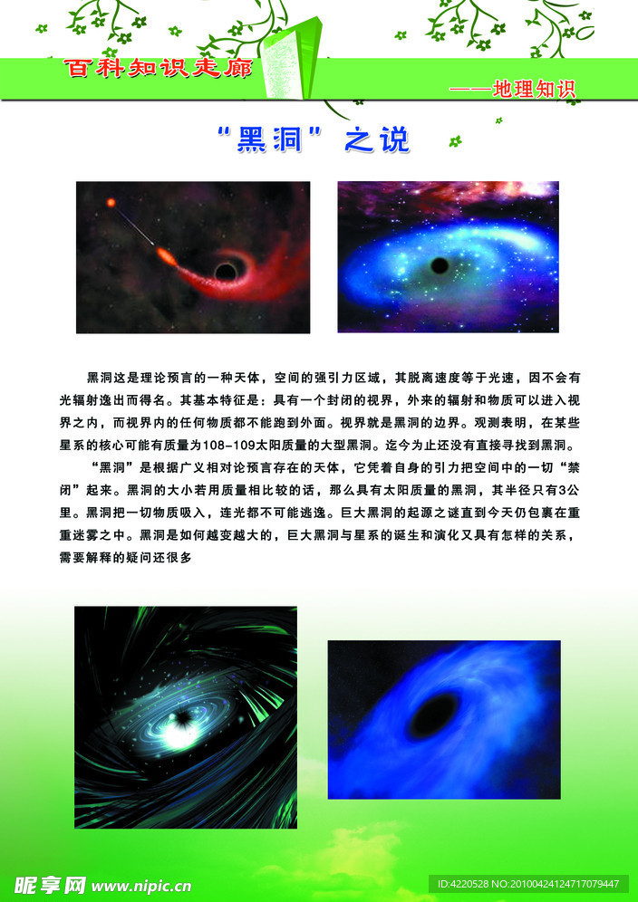 学校百科知识展板