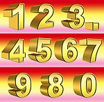 金属立体字1 9设计