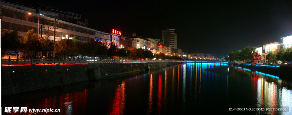 洛南夜景