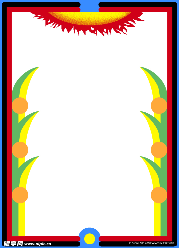 花纹边框