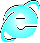 电脑E标志