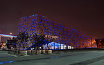 中国2010年上海世博会波兰馆夜景