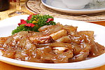 葱烧鹿筋骨