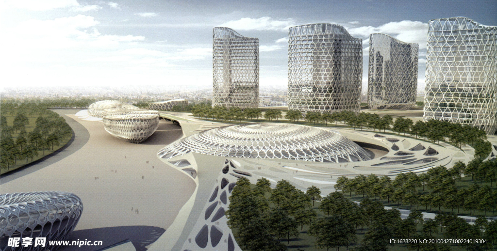 建筑设计效果图资料