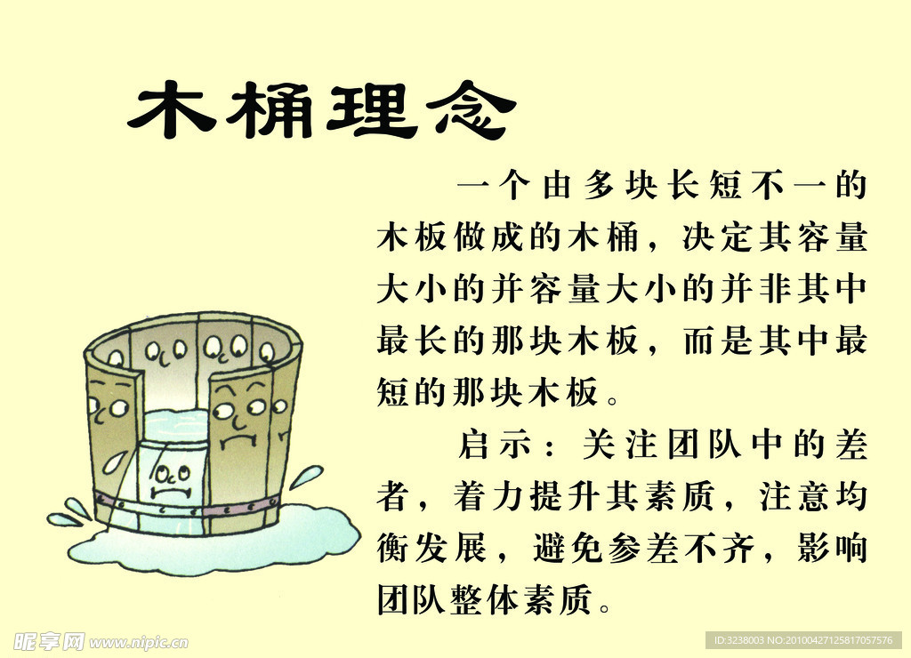 木桶理念