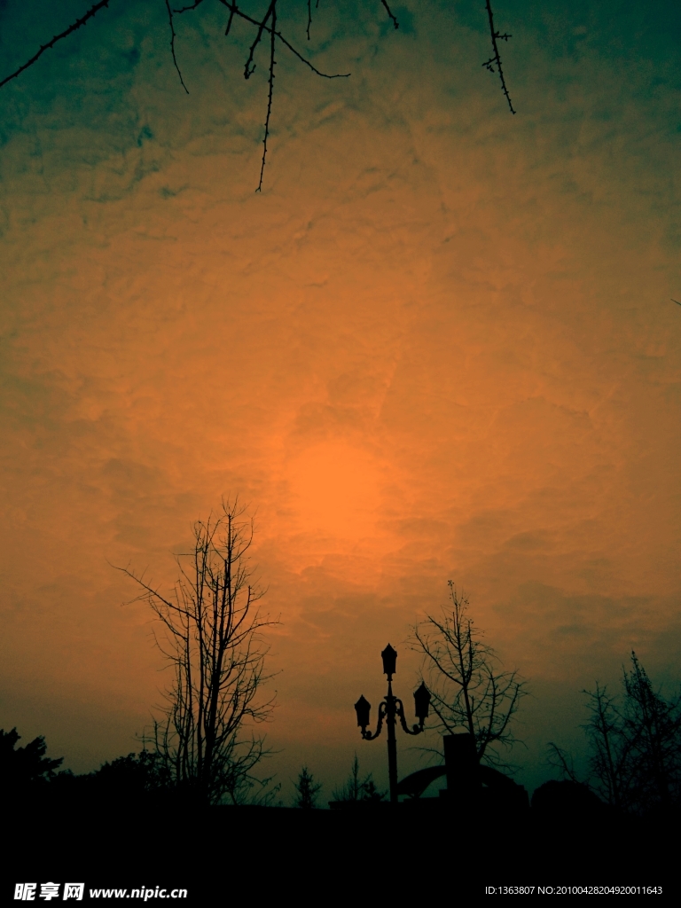 天空