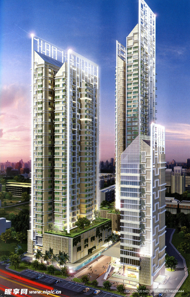 建筑设计效果图资料