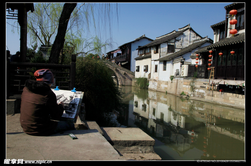 西塘写生