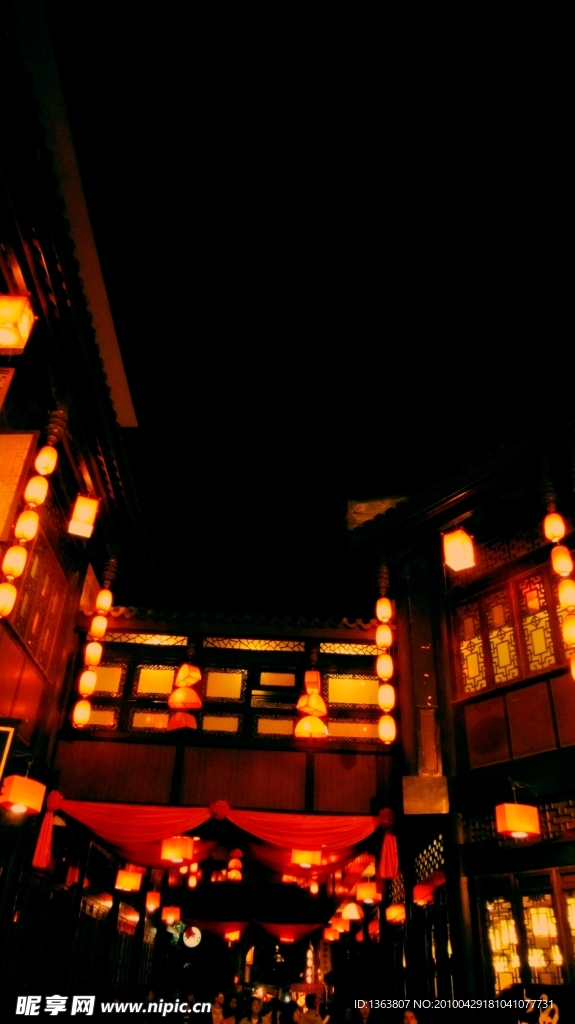 锦里夜景