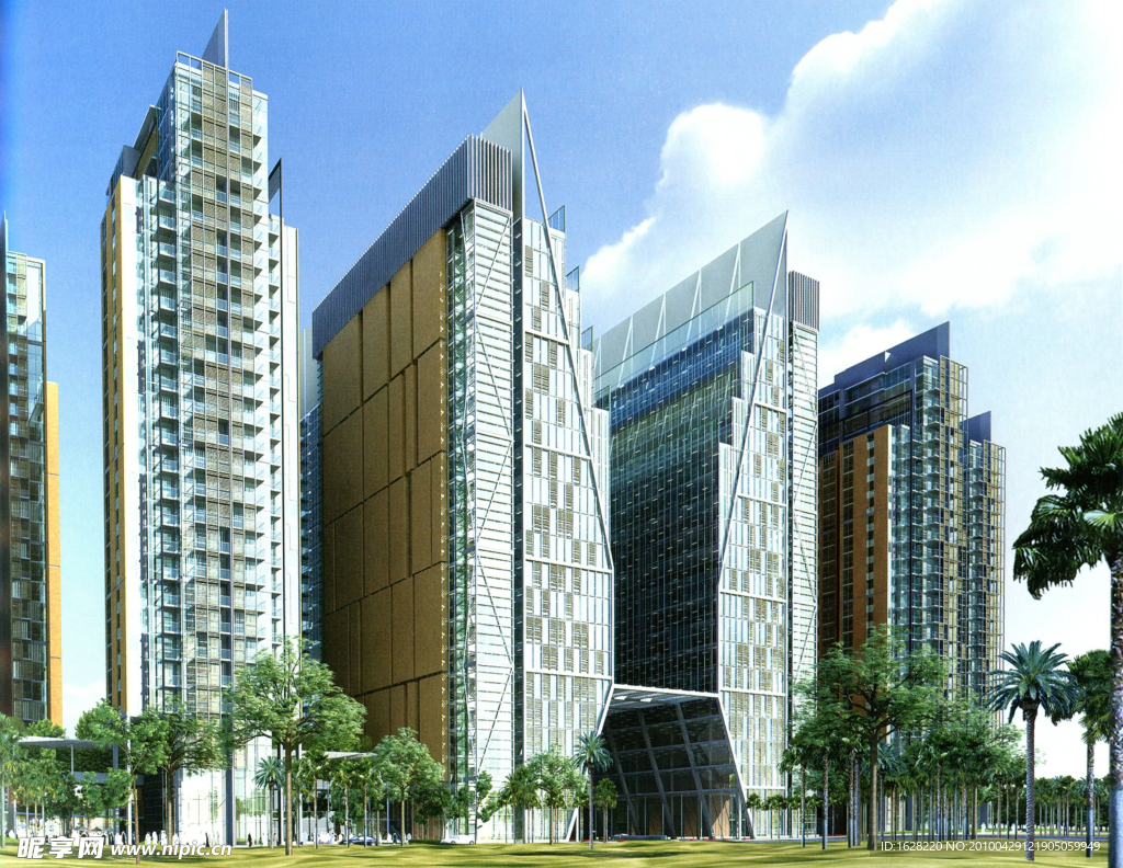 建筑设计效果图资料