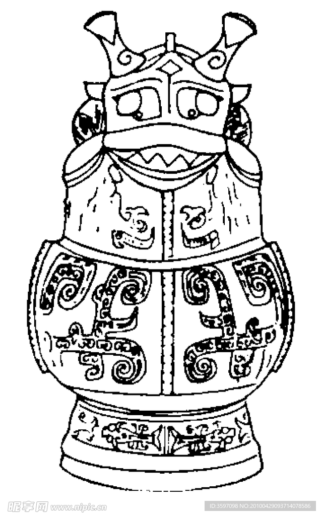 古代纹样底纹