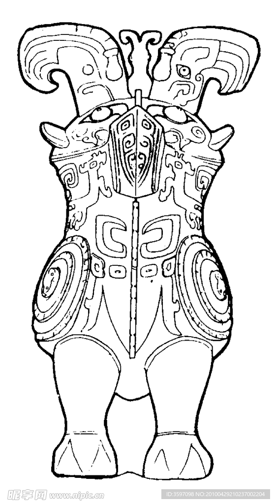 古代纹样底纹