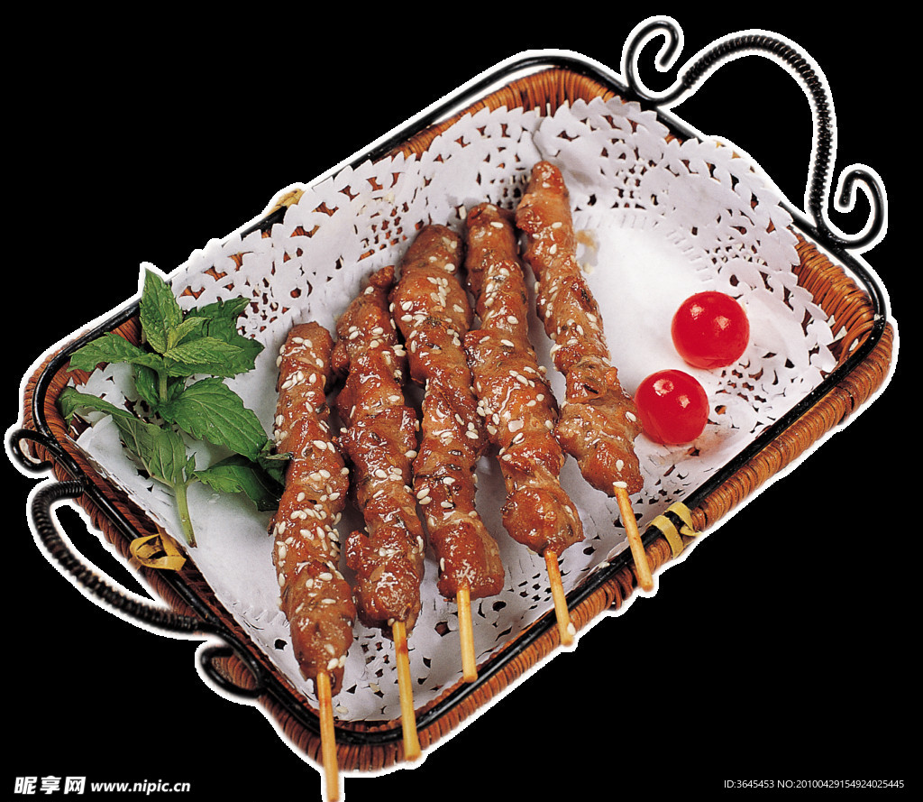 羊肉串PSD分层素材
