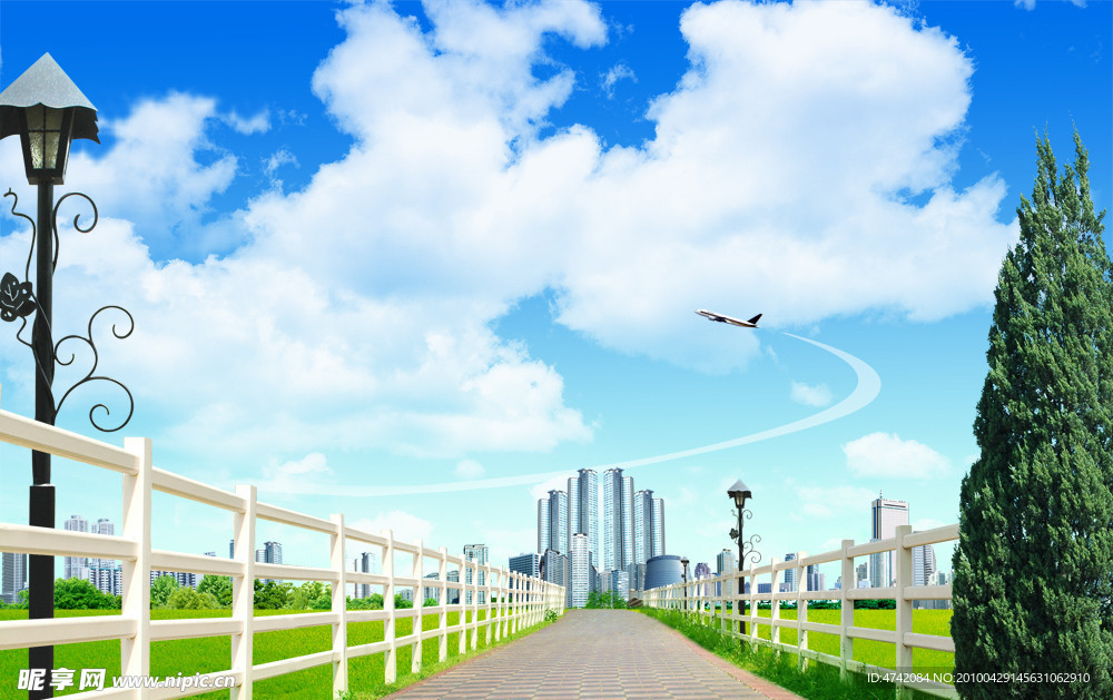 韩国风光PSD分层素材