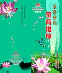 夏季养生菜谱 封面 设计