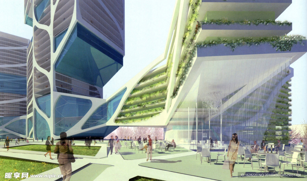 建筑设计效果图资料