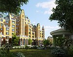 花园式住宅表现