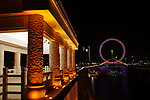 夜色眺望海河