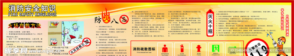 消防宣传栏