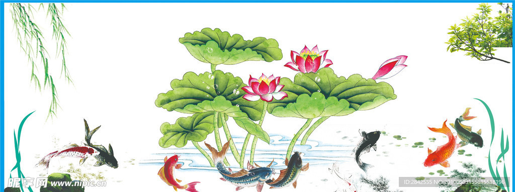 店面风水画(位图构成)