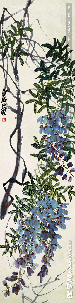 白石国画