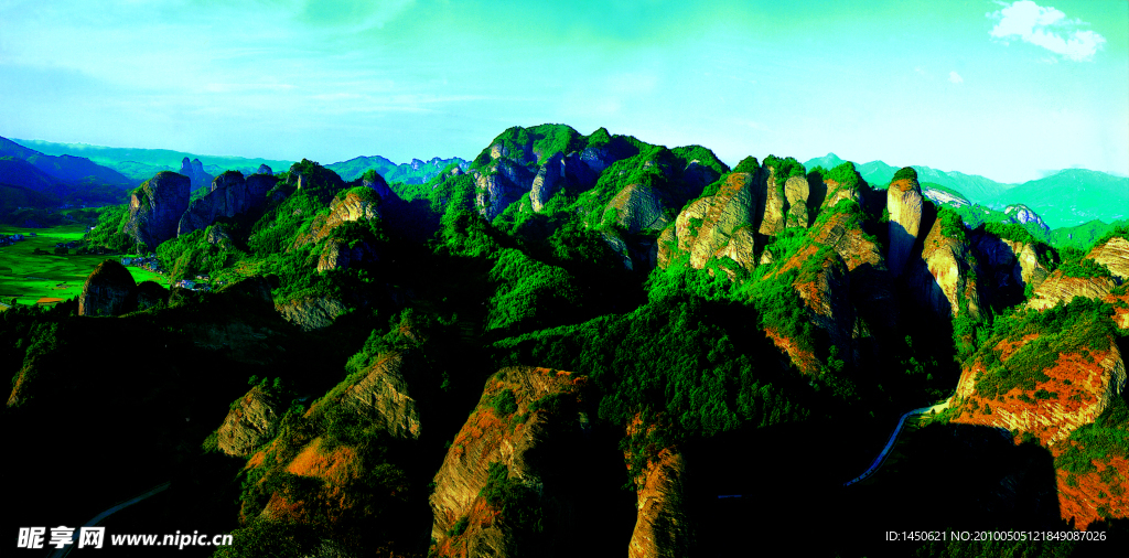 辣椒峰景区（壮年晚期丹霞地貌）