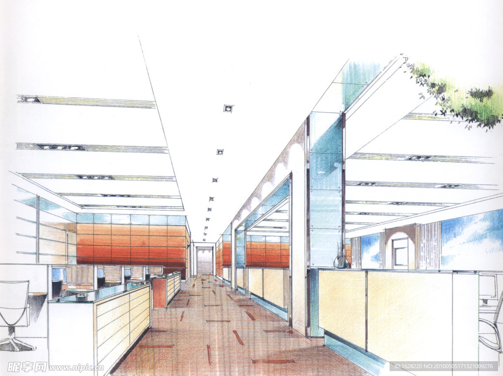 室内设计手绘效果图