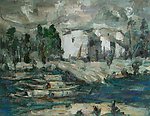 油画 风景