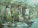 油画 风景