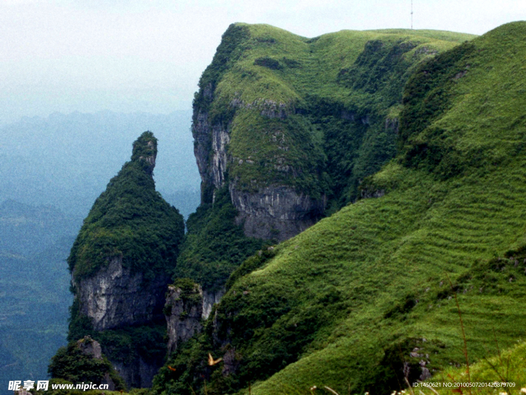 八面山背子岩