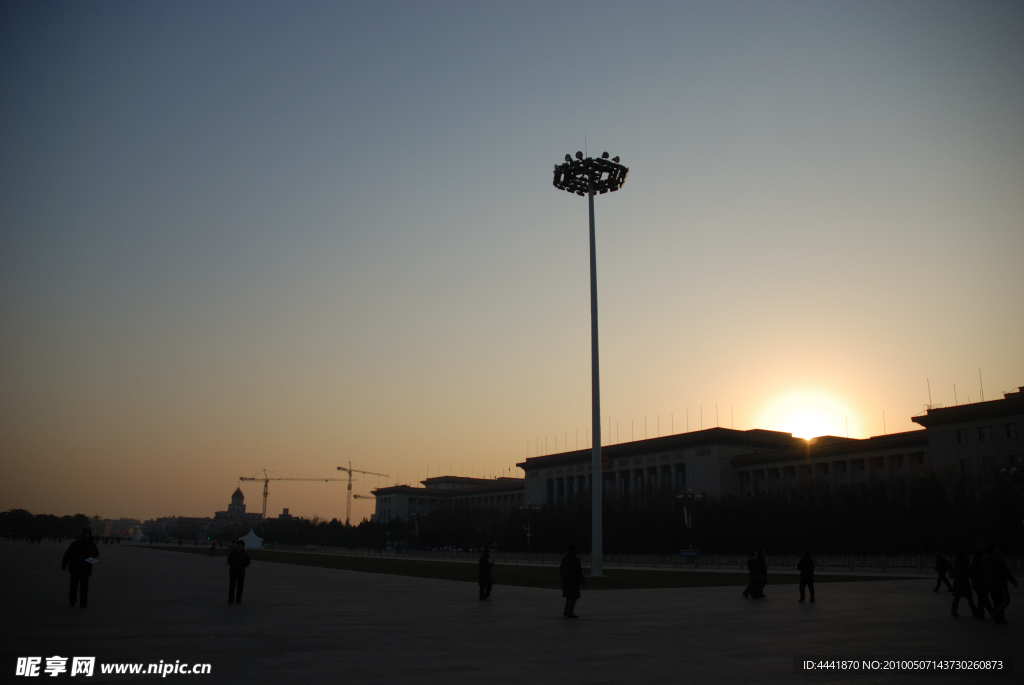 傍晚夕阳