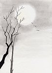 水墨风景