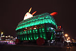 中国2010年上海世博会澳门馆夜景