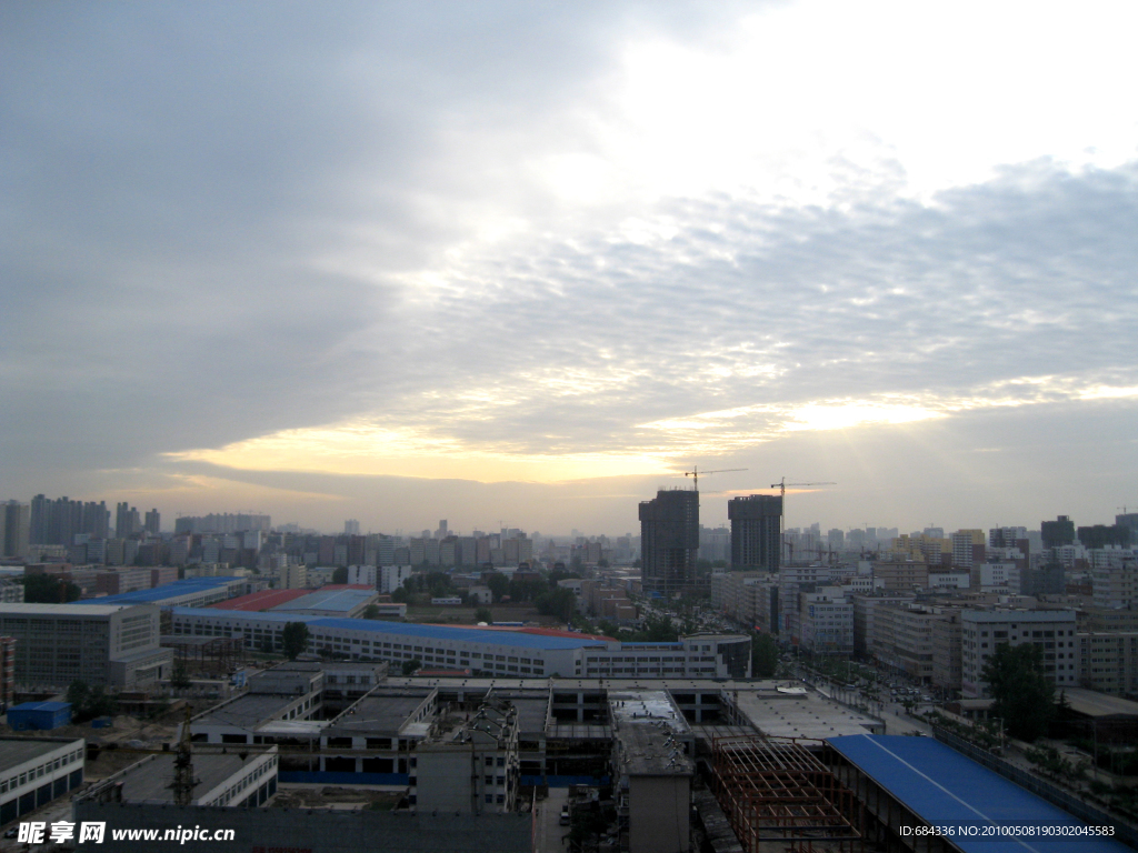 郑州夕阳