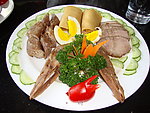 五香鸭头鸭脖
