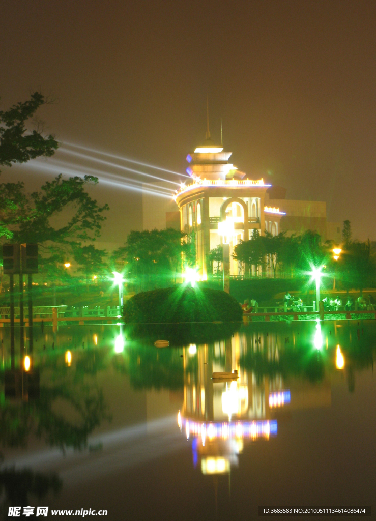 赣州 黄金广场夜景