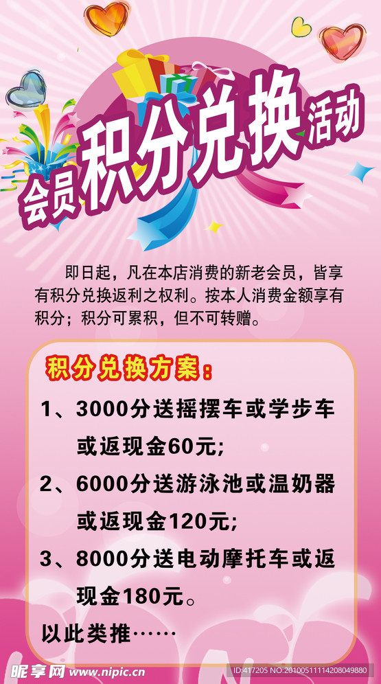 会员积分大兑换