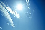 天空蔚蓝