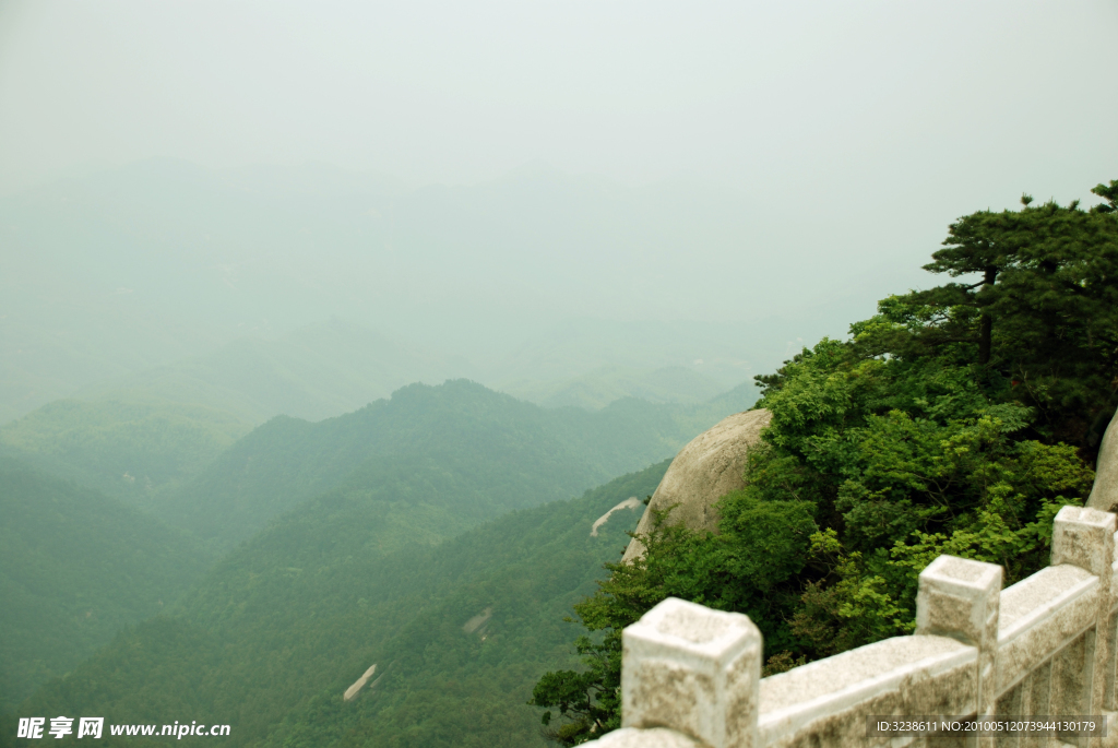 天柱山风景