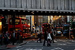 英国 伦敦 闹市区 街景